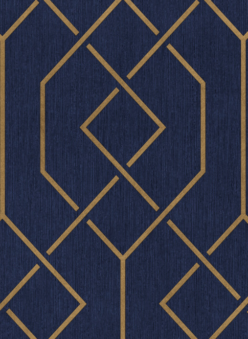 Coordonne Wallpaper Trellis - Ultramarine