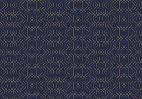 Coordonne Wallpaper Trellis - Ultramarine