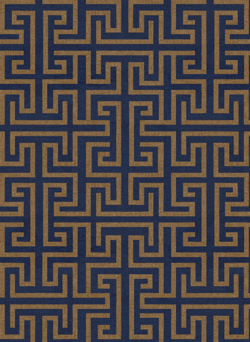 Coordonne Wallpaper Maze - Ultramarine