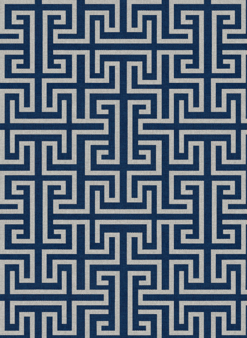 Coordonne Carta da parati Maze - Navy