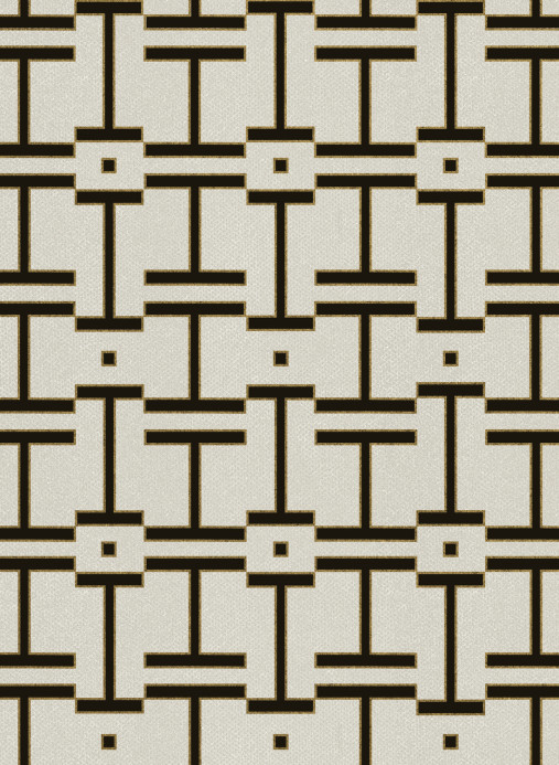 Coordonne Wallpaper Grid - Cotton