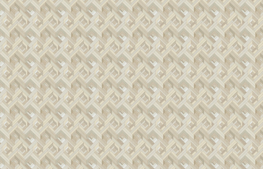 Coordonne Papier peint Hexagonal - Cotton