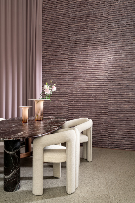 Arte International Wallpaper Raphia - Mauve