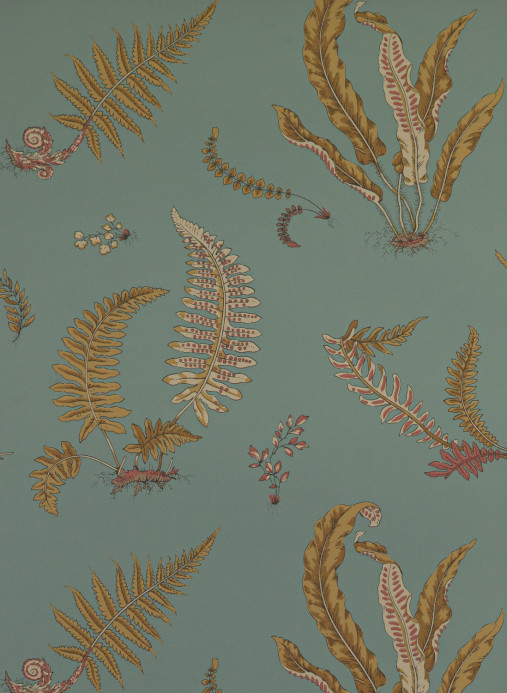 GP & J Baker Papier peint Ferns - Teal