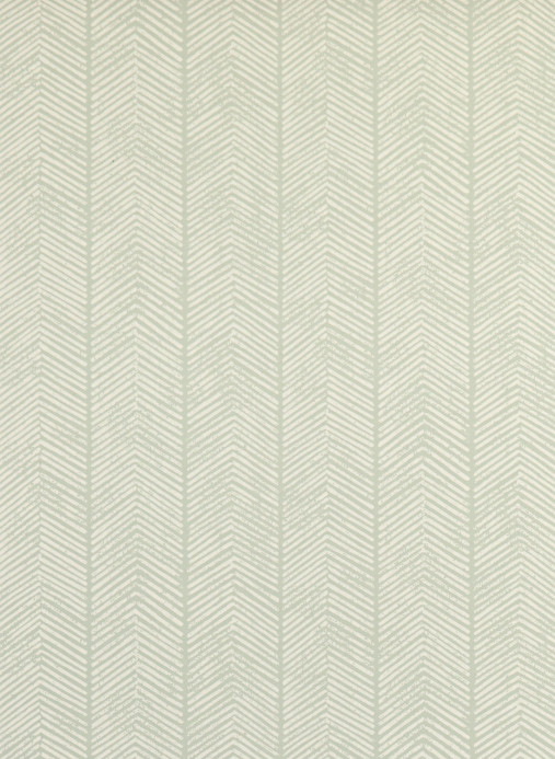 GP & J Baker Papier peint Herringbone - Aqua