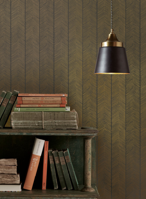 GP & J Baker Wallpaper Herringbone