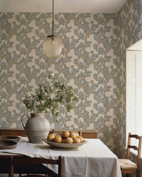 Coordonne Wallpaper Field Maple - Aqua