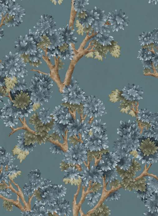 Coordonne Wallpaper Field Maple - Sapphire