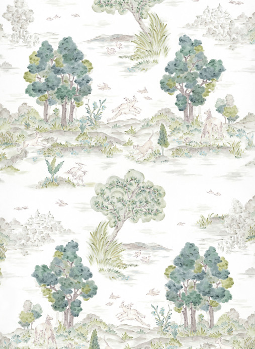 Coordonne Wallpaper Royal Oak - Mint