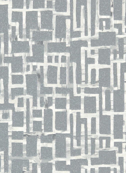 Clarke & Clarke Wallpaper Quadrata - Steel