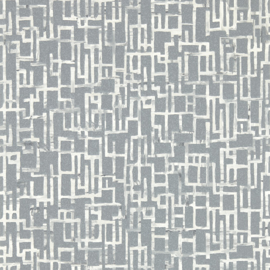 Clarke & Clarke Wallpaper Quadrata - Steel