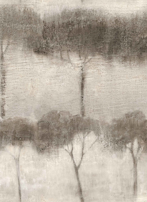 Coordonne Tapete Ourika Trees - Grey