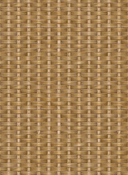 Coordonne Wallpaper Kuba Raffia - Sienna