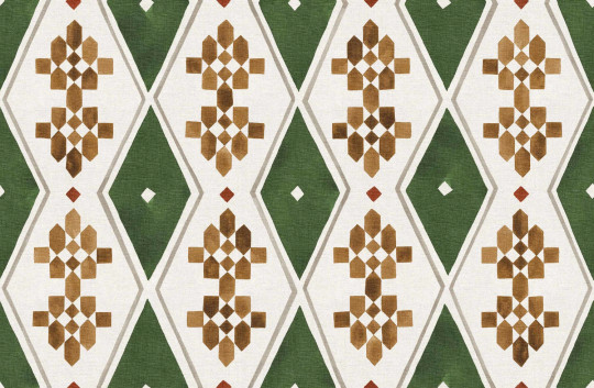 Coordonne Wallpaper Beldi Rugs - Leaves