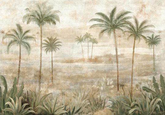 Coordonne Mural Draa Palms - Leaves