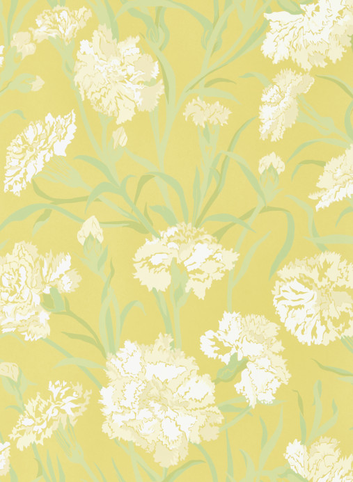 Harlequin Tapete Fleur de Joie - Chalk/ Clover/ Honey