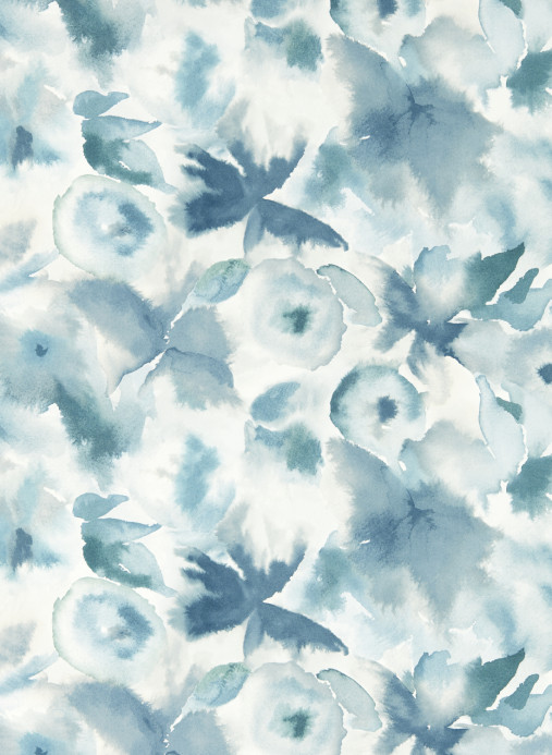 Harlequin Wallpaper Flores - Cornflower/ First Light/ Denim