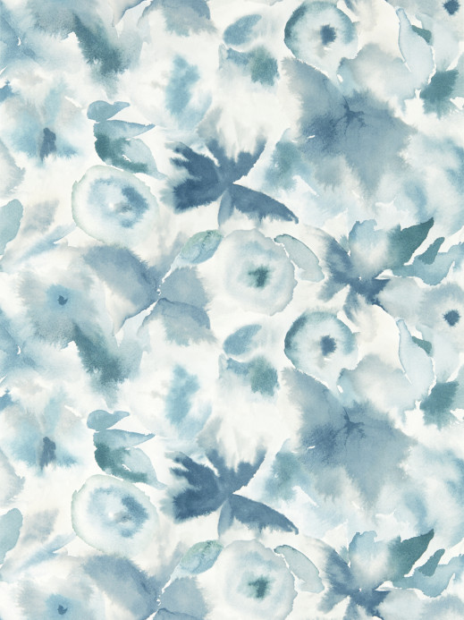 Harlequin Wallpaper Flores - Cornflower/ First Light/ Denim