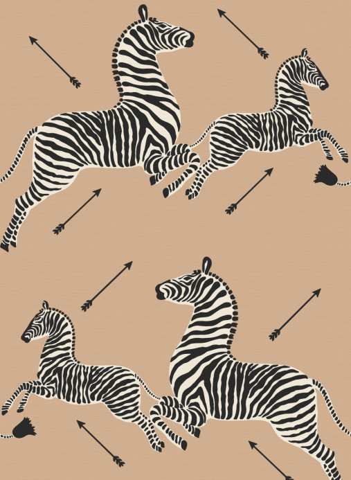 Jannelli & Volpi Tapete Zebras Grasscloth - 26007