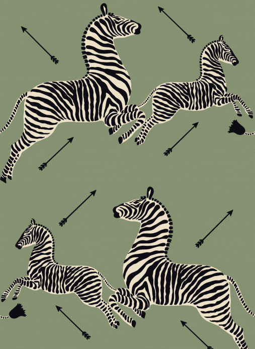 Jannelli & Volpi Tapete Zebras Grasscloth - 26008