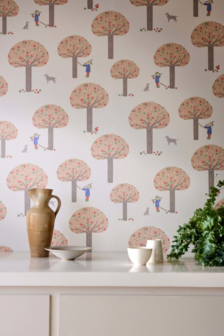 Little Greene Wallpaper Rodney Street - Masquerade