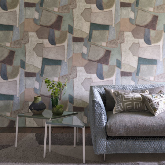 Designers Guild Wallpaper Clay Collage