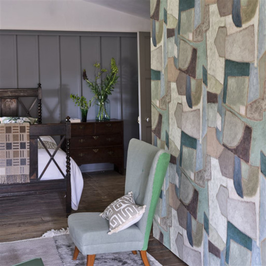 Designers Guild Tapete Clay Collage