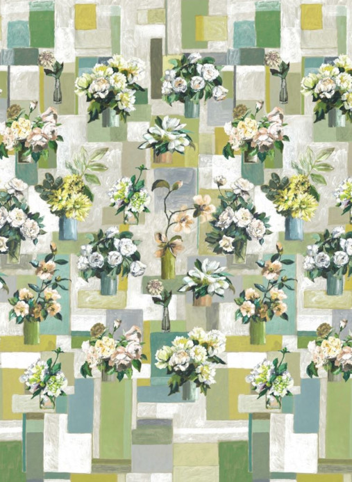 Designers Guild Wallpaper Celadon Vase - Celadon