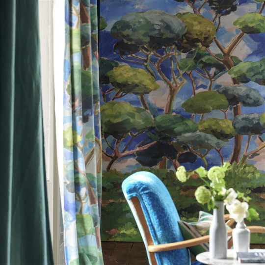 Designers Guild Wallpaper Matsu - Cobalt