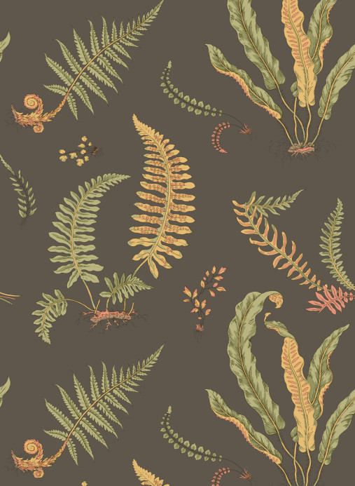 GP & J Baker Wallpaper Ferns - Charcoal