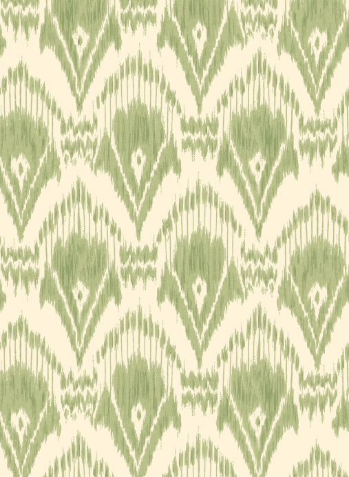 GP & J Baker Papier peint Zaraband - Green