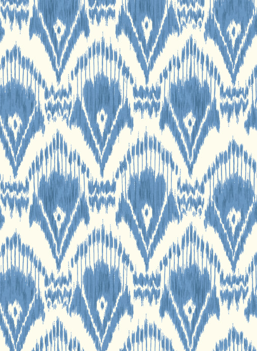 GP & J Baker Papier peint Zaraband - Blue