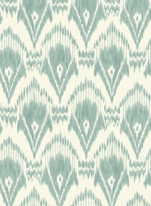 GP & J Baker Papier peint Zaraband - Aqua