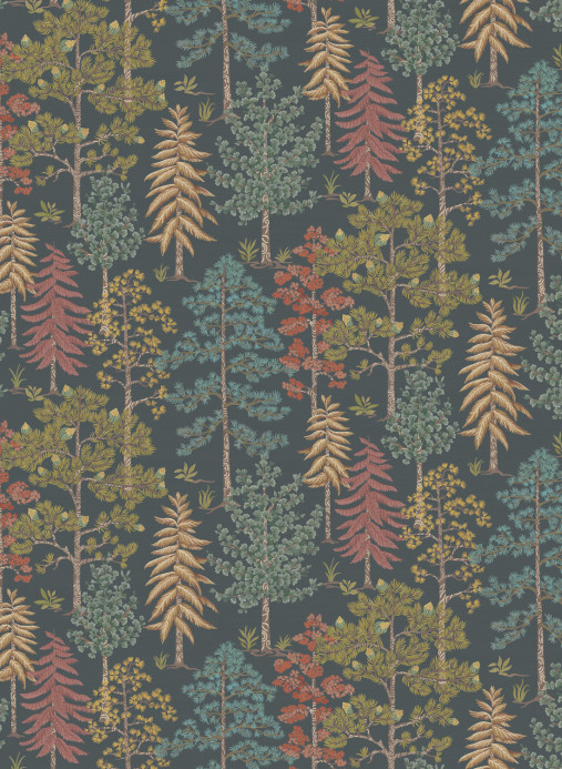 Osborne & Little Wallpaper Vana - Pine/ Olive