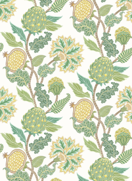 Osborne & Little Papier peint Cynara - Leaf/ Lemon