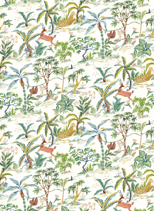 Osborne & Little Wallpaper Salento - Leaf/ Chartreuse