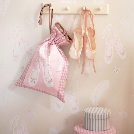 Sanderson Wallpaper Ballet Shoes