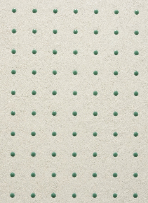 Arte International Wallpaper Dots - 31000 - Ivory White