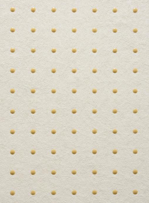 Arte International Tapete Dots - 31003 - Ivory White