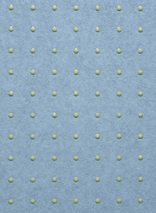 Arte International Wallpaper Dots - 31013 - Luminous Cerulean