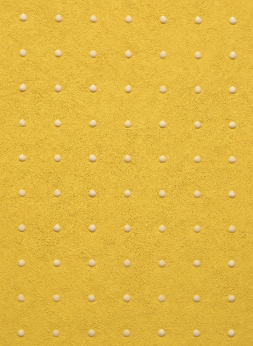 Arte International Wallpaper Dots - 31022 - Yellow Colour of the Sun