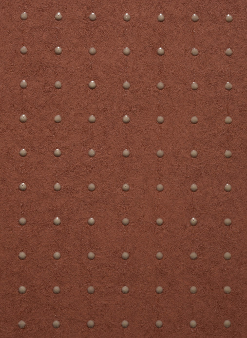 Arte International Wallpaper Dots - 31031 - Red of Ancient Architecture