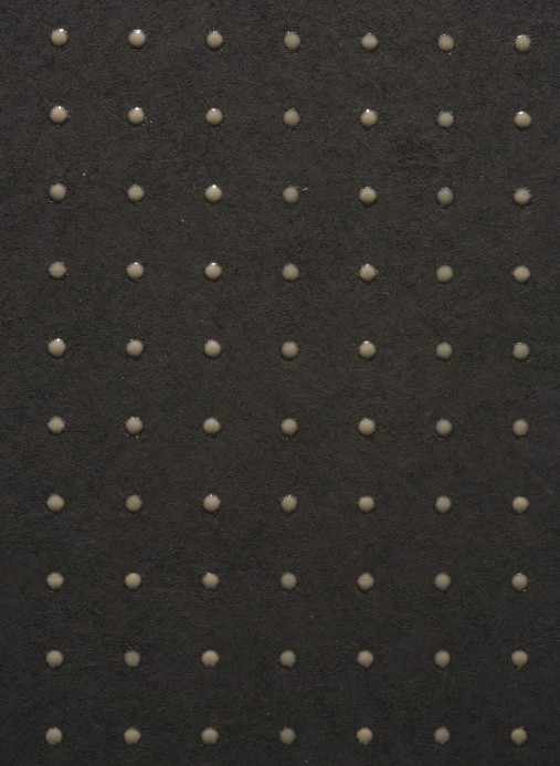 Arte International Wallpaper Dots - 31034 - Dark Burnt Umber