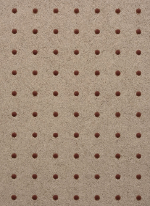 Arte International Wallpaper Dots - 31039 - Burnt Umber