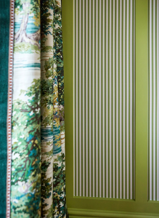 Sanderson Stoff Ancient Canopy - Sap Green