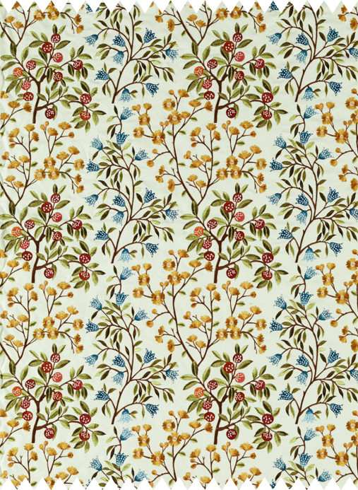 Sanderson Fabric Foraging Embroidery