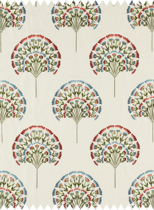 Sanderson Stoff Wild Tulip - Cranberry/ Ivory