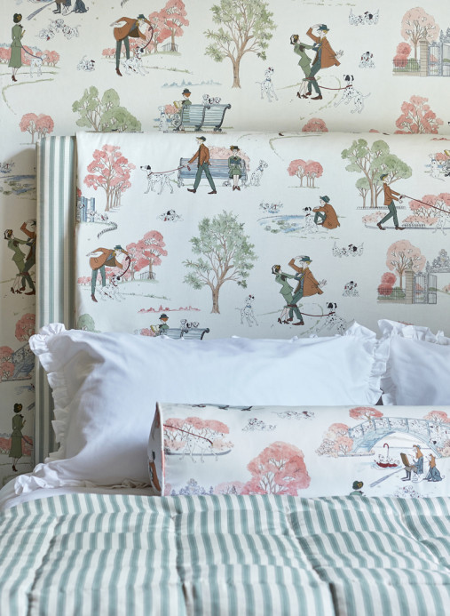 Sanderson Fabric 101 Dalmatians