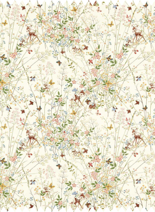 Sanderson Fabric Bambi - Sugared Almonds