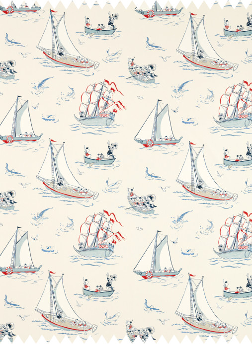 Sanderson Fabric Donald Nautical